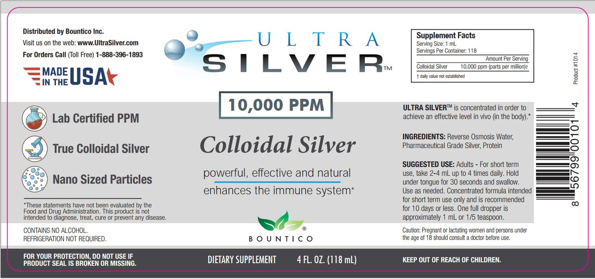 Ultra Silver 10,000 PPM - 4 oz