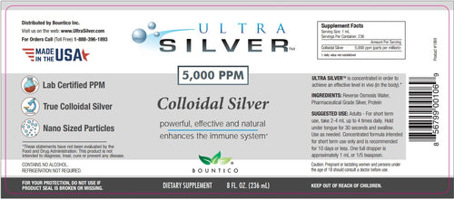 Ultra Silver 5,000 PPM - 8 oz